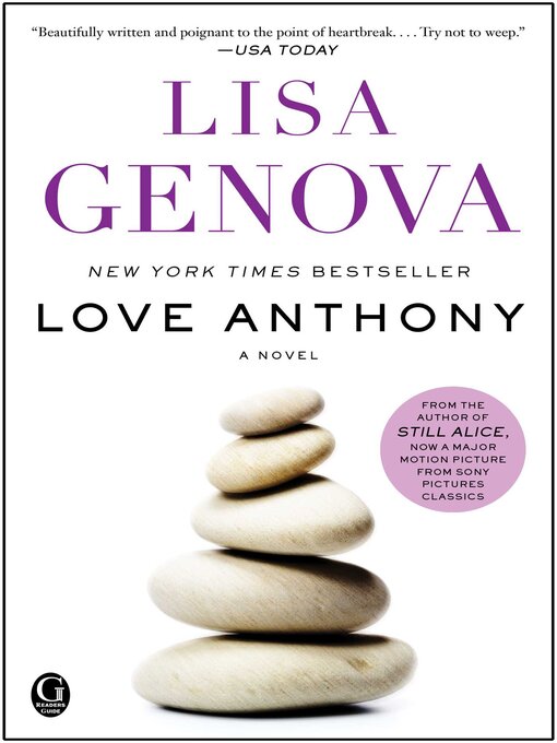 Title details for Love Anthony by Lisa Genova - Available